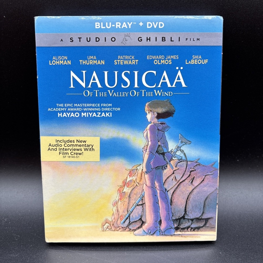 Nausicaa of the Valley of the Wind (Blu-ray, DVD) New/Sealed Studio Ghibli